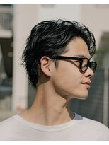 ペルズヘア(PELLS HAIR)&nbsp;フェザーパーマニュアンスパーマセンターパートコンマバング