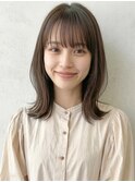 グレージュブラウン外ハネクラゲウルフカットA13上尾20代30代