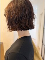 ローマー 明治神宮前 渋谷(ROAMER) ショートカット切りっぱなしボブボブパーマ髪質改善縮毛矯正