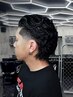 【セットが楽に！】ニュアンスパーマ＋メンズカットコース｜フェード可