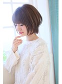 【Lond】シルエットが綺麗なショートボブ