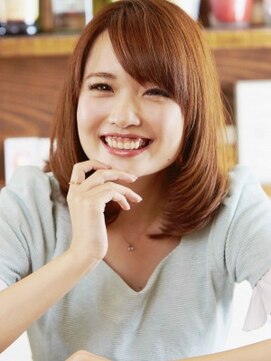 エマージュ 渋谷(Emerge) 大好評♪ロブの魅力はツヤ&ベージュで☆