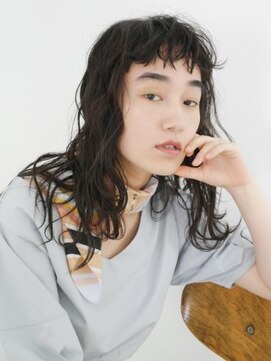 アース 千葉店(HAIR&MAKE EARTH) ショートバングのふんわりロング