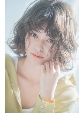 ヴァンクシー バイ ルナ(VANKCY by Luna) 毛先パーマ ことりベージュ 楽 向ヶ丘遊園 伸ばしかけ 大人ボブ