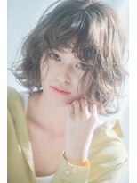 ヴァンクシー バイ ルナ(VANKCY by Luna) 毛先パーマ ことりベージュ 楽 向ヶ丘遊園 伸ばしかけ 大人ボブ