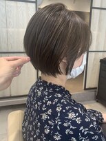 アンド ストーリーズ(&STORIES)&nbsp;ショートボブ/デザインカラー/ローライト/外ハネボブ【江角】