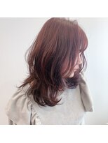 アトリエ オーツー(atelier O+O)&nbsp;柔らかなレイヤースタイルonピンク♪