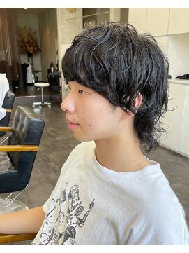 マジック(Magic) マッシュウルフ × ニュアンスパーマ