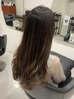 アフロディーテ 銀座(APHRODITE GINZA) くびれヘア/アプリコットオレンジ/ハイライト/縮毛矯正/銀座