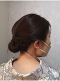 和服ヘアアレンジ