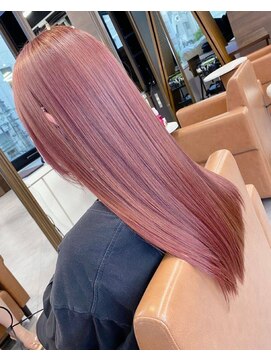 エヌプラス(N+) 黒髪グラデヘアーオリーブグレー小顔に見せるヘアココアベージュ