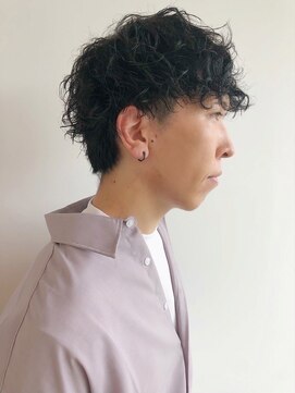 かっとはうすウィズ(With) パーマでセットを楽ちんに!黒髪メンズパーマ!!