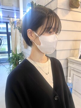 ジゼル 博多筑紫口店(GiseL) 【杏実】ショートスタイル　ショートカット　博多
