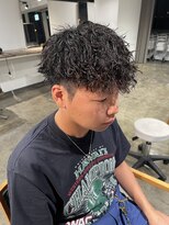 ザ オーダー(THE ORDER)&nbsp;メンズカットツイストスパイラルパーマショート