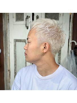 エルエー 大津店(L.A) スタイリスト【上岡】ホワイトカラー