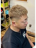 大人のダウンバングフェード