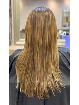 モニカ 横須賀中央店(Monica) 白髪染め×ハイライト/ハイトーンカラー