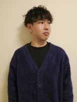 ヨー(Yoh-)&nbsp;【波巻きショート/星亘祐】波巻きスパイラル/無造作パーマ