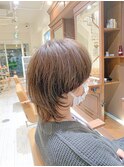 上田式　カジュアルウルフで柔らかベージュ