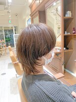 ラッシュ ポエ(rush po'e)&nbsp;上田式　カジュアルウルフで柔らかベージュ