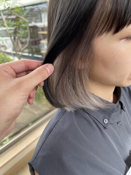 フェリア サウスガーデン(felia southgarden) 大人可愛いボブ×イヤリングカラー