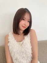 ゼスト 吉祥寺店(ZEST)&nbsp;ベージュカラー/レイヤーカット/ミディアムヘア　吉祥寺桜