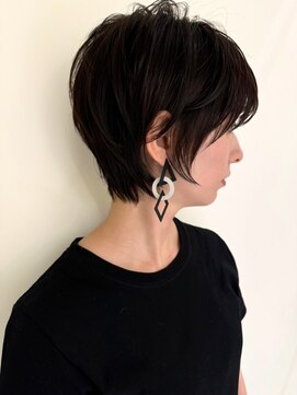 ジル ブラン 福岡(JIL BLAN) ハイライトレイヤーカットショートボブイルミナカラー天神大名