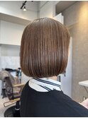 内巻きボブ