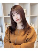 ヘアデザイン ファブロ(hair design FABRO.)&nbsp;【FABRO:藤岡勇気】顔まわりレイヤースタイル