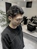メンズカット＋カラー＋パーマ　￥18000