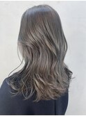 美髪顔周りレイヤーくびれヘアロング_ba387151