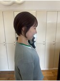 ショートボブ/髪質改善カラー/縮毛矯正/レイヤーカット
