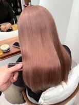 モク 立川(moc)&nbsp;韓国風レイヤーカットブリーチダブルカラー前髪