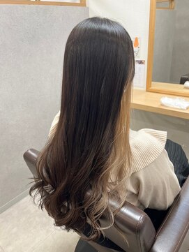 バブルス みずほ台店(BUBBLES) ミルクティー★インナーカラー