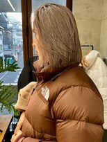 ソルトウォーター(SALT WATER)&nbsp;ミディアムヘア/デザインカラー/ハイトーン/恵比寿/代官山