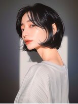 ラベストクズハ(LOVEST KUZUHA)&nbsp;ショートボブ/レイヤーボブ/フェイクブラック/フェイスレイヤー