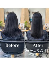 ウム(UMU) 縮毛矯正/髪質改善/ストレート/ノーブロー/ノーアイロン