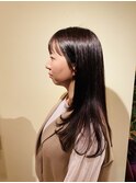 ロングレイヤー／韓国レイヤー／艶髪