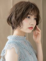 カバーヘア ブリス 大宮西口(COVER HAIR bliss) ココアグレージュ乾かすだけ小顔マッシュパーマ310W大宮20代30代