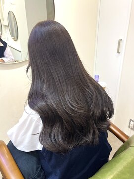 ショコラブラウン/艶カラー