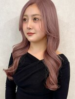 ソア 並木坂(Soa)&nbsp;ペールピンク/ブリーチ/暖色カラー/韓国ヘア/Minori