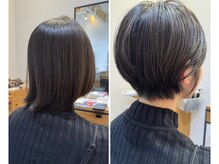 マハロ(MAHALO)の雰囲気（顔まわりカット&柔らかい質感のカットで小顔小頭ショートに◎）