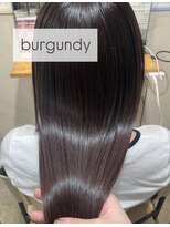 ティーズピーク(ty s peak)&nbsp;【color】  ワンカラー ×  バーガンディカラー