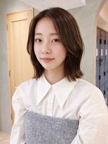 ローレン(LOREN)&nbsp;ボブ/レイヤー/ヘイリーボブ/名古屋ボブ/前髪/ミディアム