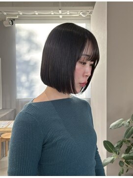 アンハーツ(ann HEARTS) ボブ/ストレートボブ/黒髪ボブ/ミニボブ