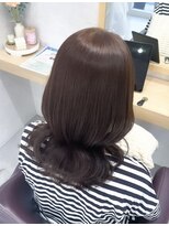 レンテ 千葉(LENTE) こっくりチョコレートブラウン艶髪髪質改善韓国レイヤーカット