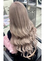 スタイル 横浜(STYLE)&nbsp;南波担当/ダブルカラーピンクべージュ/ロングシールエクステ