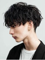 アンフレール&nbsp;メンズ無造作パーマ