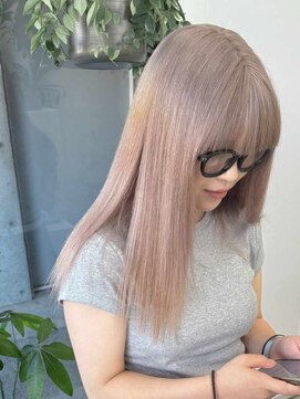ワク 豊川店(waku) ミルクティー ベージュ ハイトーン