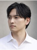 ビジネスパーマフェザーパーマ韓国センターパートバーバー理容室